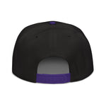 American Eagle Freedom Protocol Snapback Hat - Purple with black visor back view | Our Phoenix Rise