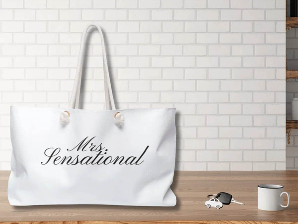 Personalized Mrs. Weekender Bag for Travel and Adventure - Iron Phoenix GHG