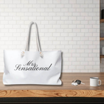 Personalized Mrs. Weekender Bag for Travel and Adventure - Iron Phoenix GHG