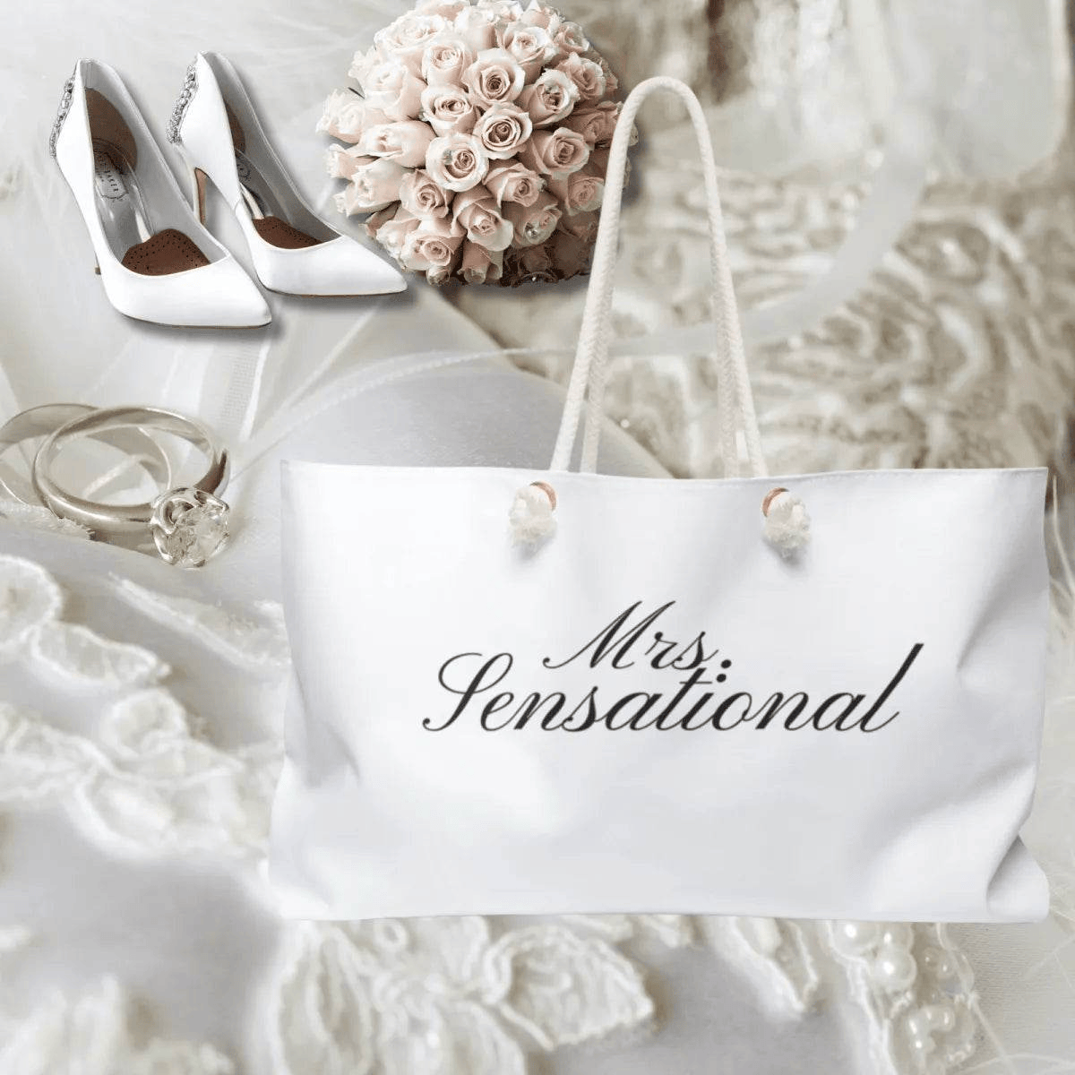 Personalized Mrs. Weekender Bag for Travel and Adventure
