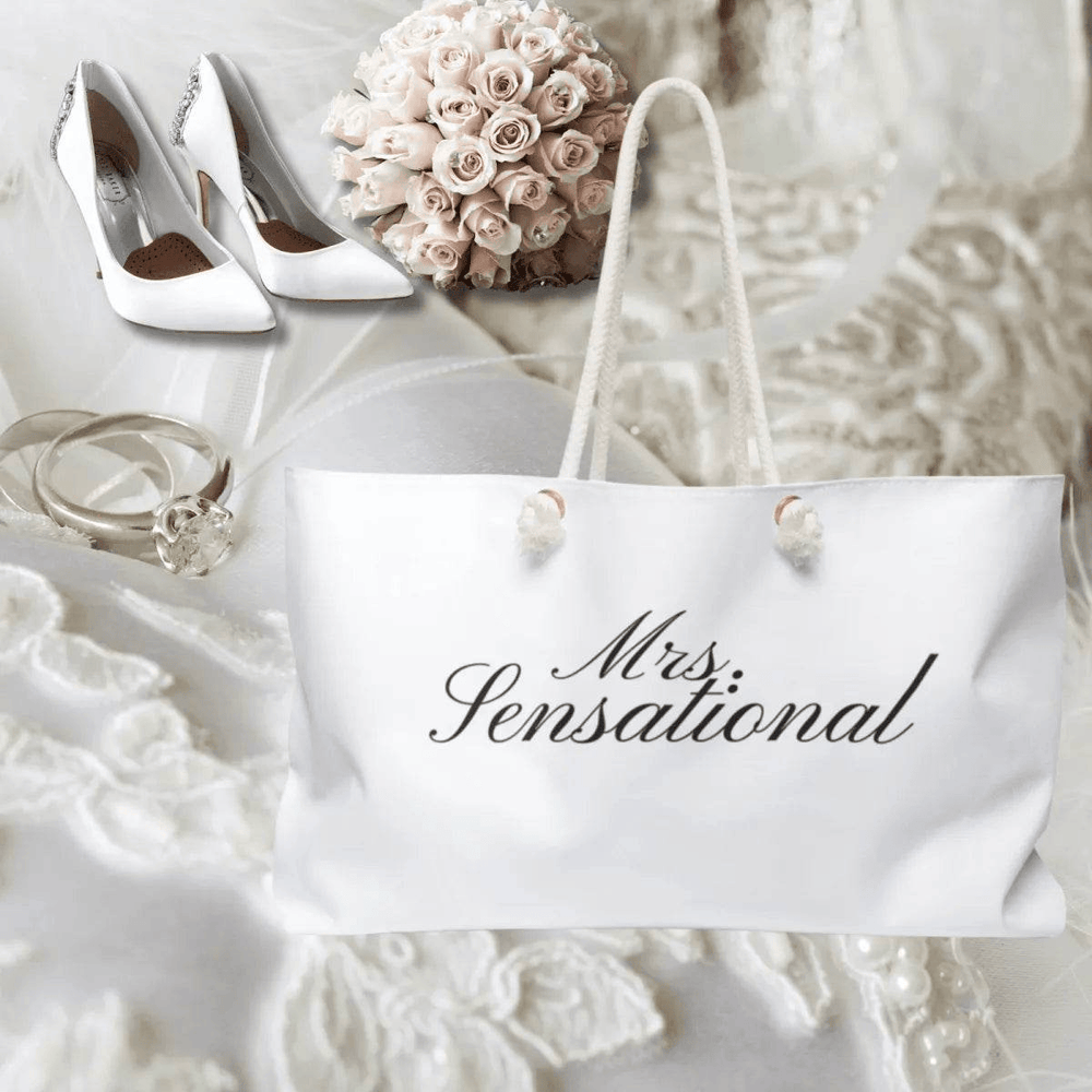 Personalized Mrs. Weekender Bag for Travel and Adventure