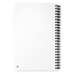 Unicorn Spiral Notebook Dotted Pages - Back cover view | Our Phoenix Rise