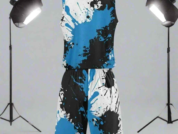"Paint Splatter" Basketball Jersey set |  Iron Phoenix GHG