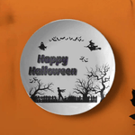 Spooky Halloween Dinner Plate Sets - Gaming Party Decor Detail 2 | Our Phoenix Rise