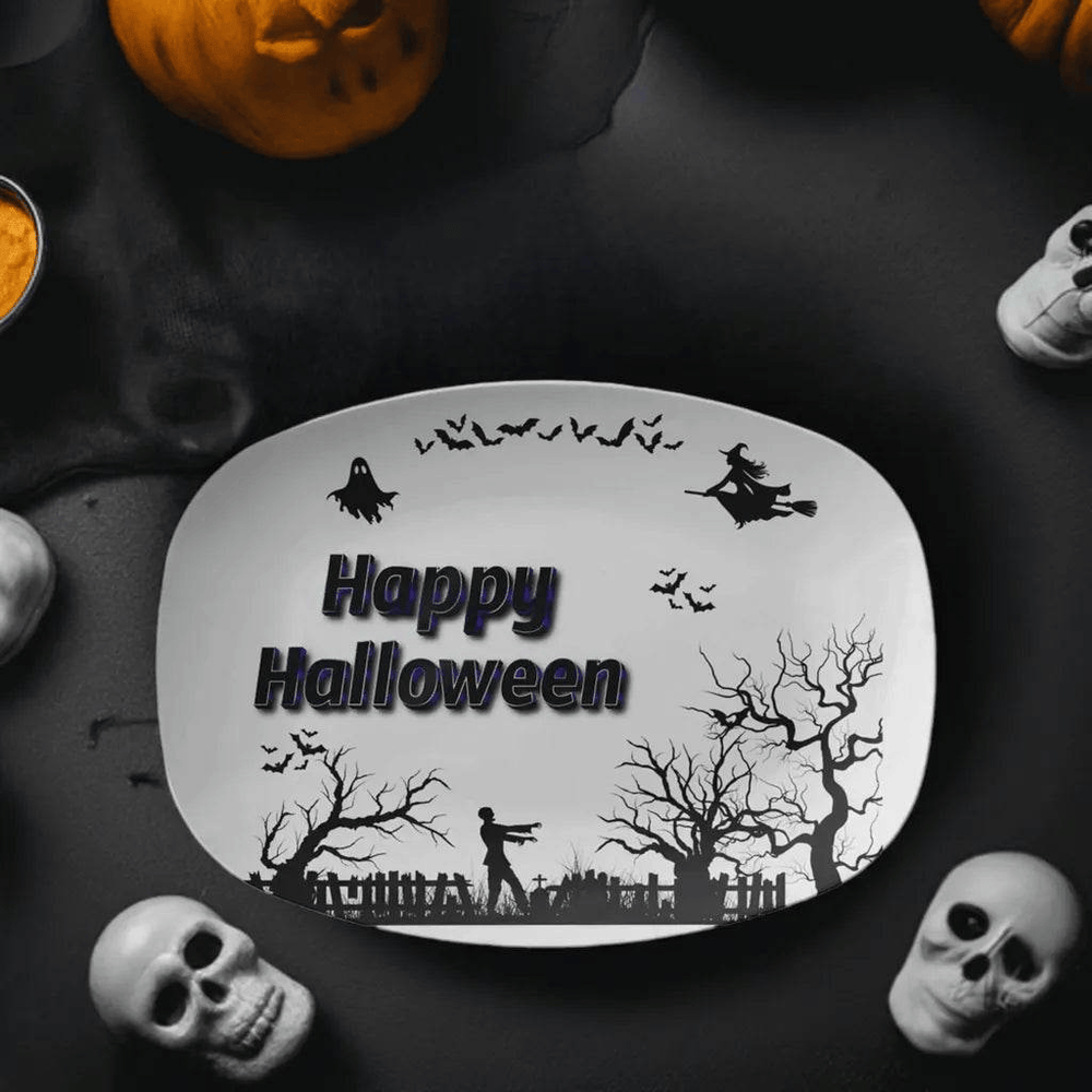 Spooky Halloween Gaming Party Platter - Fun Festive Decor for