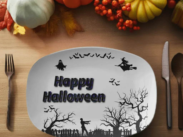 Spooky Halloween Gaming Party Platter - Fun Festive Decor for Celebrations - Iron Phoenix GHG