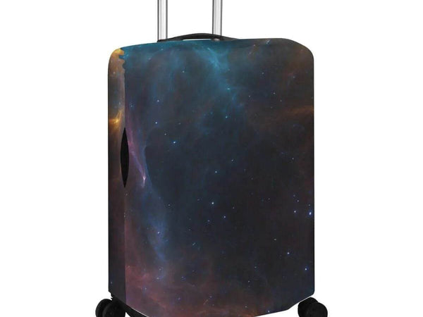 Starry Night Luggage Cover | Cosmic Galaxy Travel Gift - Iron Phoenix GHG