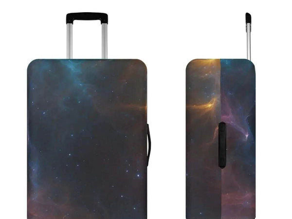 Starry Night Luggage Cover | Cosmic Galaxy Travel Gift - Iron Phoenix GHG