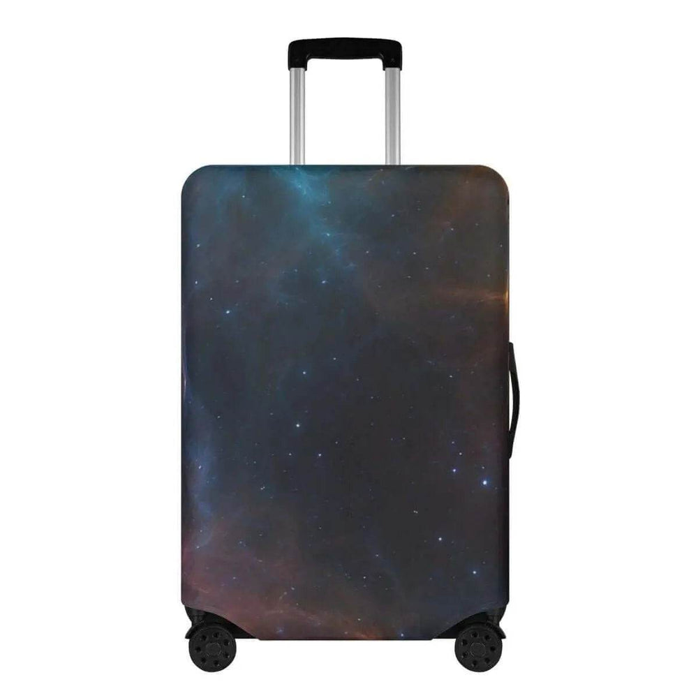 Starry Night Luggage Cover | Cosmic Galaxy Travel Gift