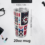 Patriotic Star Tumbler | 20oz Insulated Travel Mug - Iron Phoenix GHG