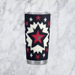 "Star-Powered" Patriotic Tumbler (20oz)| Iron Phoenix GHG - Iron Phoenix GHG