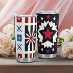 Star-Powered Patriotic Tumbler (20oz) Detailed View 9 | Our Phoenix Rise