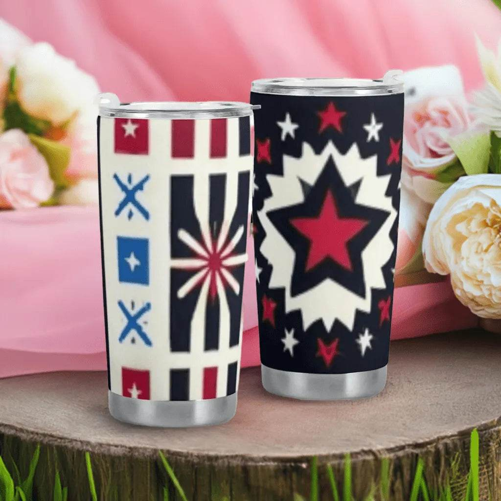 "Star-Powered" Patriotic Tumbler (20oz)| Iron Phoenix GHG