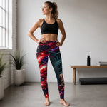 Statue of Liberty Leggings - Standing Pose Lifestyle View | Our Phoenix Rise