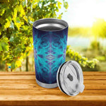 Ethereal Pattern Insulated Travel Mug - travel scene | Our Phoenix Rise