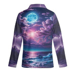 Long Sleeve Pajama Set Little Monster - Button-Up Shirt Detail | Our Phoenix Rise
