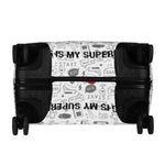 Gamer Superpower Luggage Cover - Front and Side Views Combo | Our Phoenix Rise