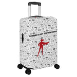 Gamer Superpower Luggage Cover - Full Standing View | Our Phoenix Rise