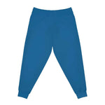 Blue Surfer Print Joggers - Action shot on model | Our Phoenix Rise