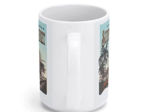 Zombie Survival Gamer Mug | Undead Sunset Coffee Cup - Iron Phoenix GHG