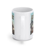 Zombie Survival Gamer Mug Undead Sunset Coffee Cup Detailed View 4 | Our Phoenix Rise