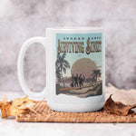 Zombie Survival Gamer Mug | Undead Sunset Coffee Cup