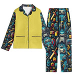 Custom Gamer Pajama Set | Personalized Retro Loungewear - Detail 4 | Our Phoenix Rise