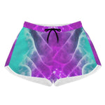 Aurora Flow Gradient Athletic Shorts XS-4XL Detailed View 8 | Our Phoenix Rise