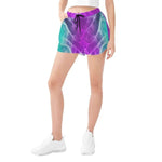 Aurora Flow Gradient Athletic Shorts XS-4XL Detailed View 12 | Our Phoenix Rise