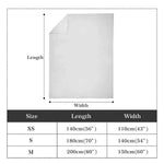 Sacred Geometry Blanket | Teal Purple Yoga Gaming Throw