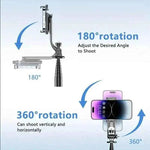 Selfie Stick Tripod - 76cm Extension, Wireless Remote, Eco-Friendly