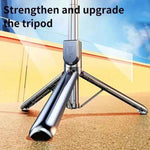 Selfie Stick Tripod - 76cm Extension, Wireless Remote, Eco-Friendly