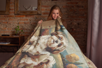 Shih Tzu Woven Blanket