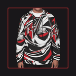Kinetic Swirl Lightweight Gamer Hoodie - Eco Style - Iron Phoenix GHG
