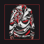 Kinetic Swirl Lightweight Gamer Hoodie - Eco Style - Iron Phoenix GHG