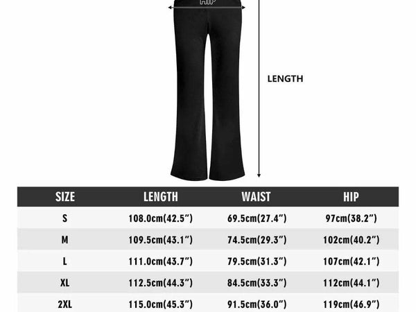 "Kinetic Swirl" Flare Pants - Stylish Chic - Iron Phoenix GHG