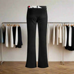 "Kinetic Swirl" Flare Pants -  Stylish Chic