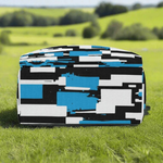 Blue Abstract School Backpack - Open Main Compartment | Our Phoenix Rise