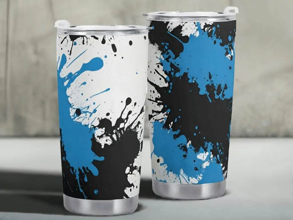 "Paint Splatter" Insulated Travel Mug | Iron Phoenix GHG - Iron Phoenix GHG