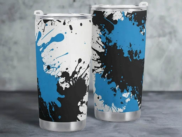 "Paint Splatter" Insulated Travel Mug | Iron Phoenix GHG - Iron Phoenix GHG
