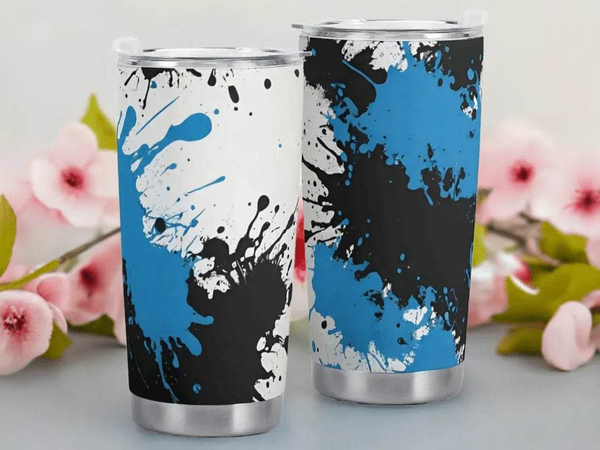 "Paint Splatter" Insulated Travel Mug | Iron Phoenix GHG - Iron Phoenix GHG