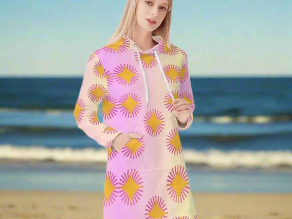 Cosmic Sprite Celestial Hoodie Dress | Iron Phoenix GHG