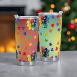 Rainbow Pride Tumbler by Shadowseeker Detailed View 2 | Our Phoenix Rise