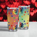 Rainbow Pride Tumbler by Shadowseeker Detailed View 7 | Our Phoenix Rise