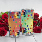 Rainbow Pride Tumbler by Shadowseeker Detailed View 9 | Our Phoenix Rise