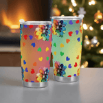 Rainbow Pride Tumbler by Shadowseeker Detailed View 3 | Our Phoenix Rise
