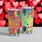 "Rainbow Pride" Tumbler by Shadowseeker| Iron Phoenix GHG - Iron Phoenix GHG