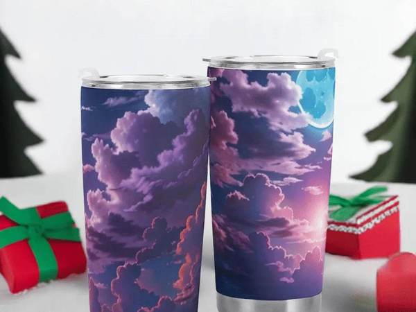 "Twilight Sky" Tumbler by Shadowseeker| Iron Phoenix GHG - Iron Phoenix GHG