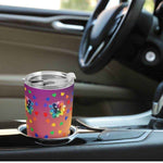 Vibrant Floral Insulated Car Cup | Iron Phoenix GHG