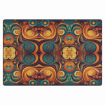 Psychedelic Fractal Rug | Gaming and Yoga Floor Mat